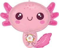 SuperShape Axolotl Birthday Balloon