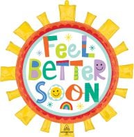 SuperShape Playful Type Feel Better Soon Balloon