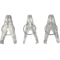 Balloon Clip Weights Clear 30g (25pcs)
