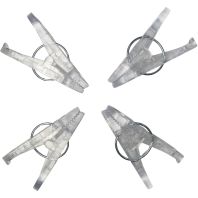 Balloon Clip Weights Clear 30g (25pcs)