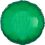 18" Metallic Green Circle (non-packaged) Balloon