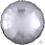 18" Metallic Silver Circle (non-packaged) Balloon