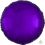 18" Metallic Purple Circle (non-packaged) Balloon