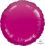 18" Metallic Fuchsia Circle (non-packaged) Balloon