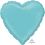 18" Robins Egg Blue Heart (non-packaged) Balloon