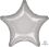 18" Metallic Silver Star (non-packaged) Balloon