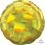 18" Iridescent Yellow Circle (non-packaged) Balloon