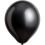 12" Pearl Jet Black (50pcs) Airise Balloons