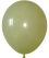 12" Retro Avocado Green (50pcs) Celetex Balloons