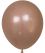 12" Retro Latte Brown (50pcs) Celetex Balloons
