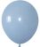 12" Retro Smoke Blue (50pcs) Celetex Balloons
