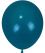 12" Retro Vintage Peacock Blue (50pcs) Celetex Balloons