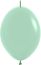 12" Pastel Dusk Green Tea Link-O-Loons (25pcs) Sempertex Balloons