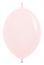 12" Pastel Matte Pink Link-O-Loons (25pcs) Sempertex Balloons