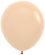 18" Pastel Matte Malibu Peach (25pcs) Sempertex Balloons