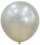 24" Silk Cream Pearl (10pcs) Sempertex Balloons