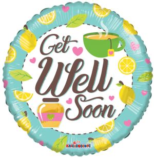 18" Get Well Soon Remedies Balloon