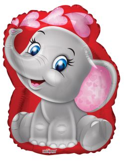 18" Baby Elephant Balloon
