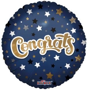 18" Congrats Stars Balloon