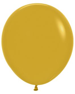 18" Fashion Mustard (25pcs) Sempertex Balloons