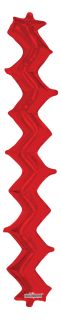 44" Zig Zag Wall Red Balloon