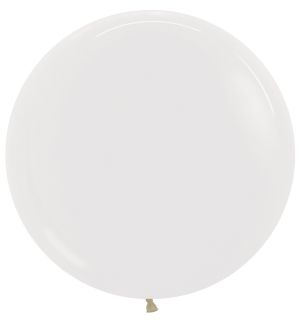 24" Crystal Clear (10pcs) Sempertex Balloons