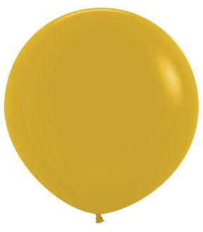 24" Fashion Mustard (10pcs) Sempertex Balloons