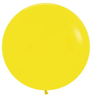 24" Fashion Yellow (10pcs) Sempertex Balloons