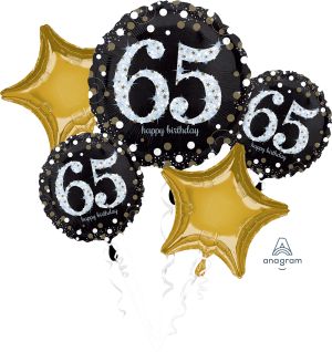 Balloon Bouquet Sparkling Birthday 65