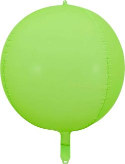 Orb 24" Neon Green Balloon