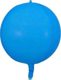 Orb 24" Neon Blue Balloon
