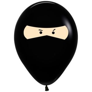 11" Ninja Black (50pcs) Balloons