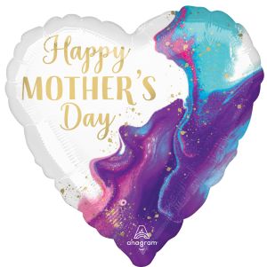 Standard Mother's Day Alluring Marble Balloon