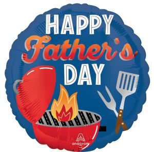 Standard Happy Fathers Day Grill-iant Dad Balloon
