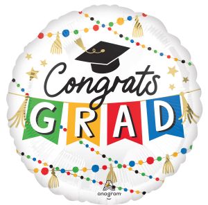 Jumbo Congrats Grad Party Balloon