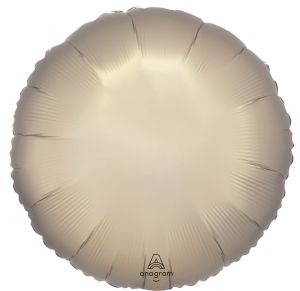 18" Satin Luxe Circle Prosecco Flat Balloon