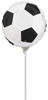 09" Soccer Balloon (Inflated with Cup and Stick)
