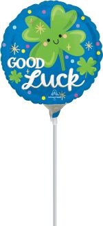 09" A Touch of Luck Balloon (Inflated with Cup and Stick)