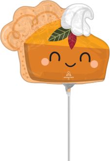 MiniShape Slice of Thanks Balloon