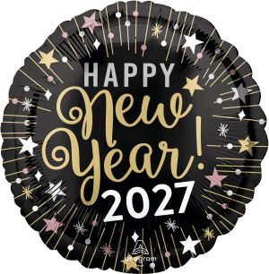 Standard New Year Celebration 2027 Balloon