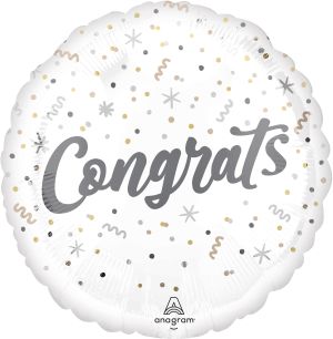 Standard Elegant Congrats Balloon