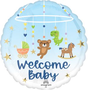 Standard Tiny Treasures Boy Balloon