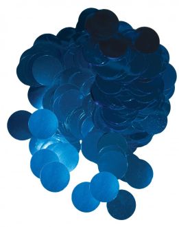 2.5cm Foil Confetti Dots Royal Blue (22g)