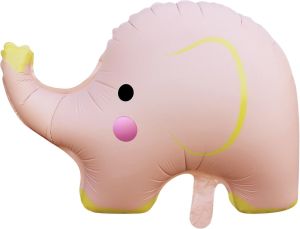 24" Matte Pink Elephant Balloon