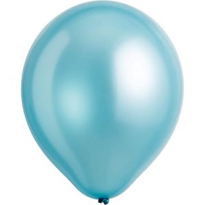 12" Pearl Caribbean Blue (12pcs) Airise Balloons