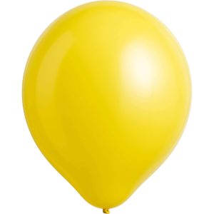 12" Standard Yellow Sunshine (15pcs) Airise Balloons