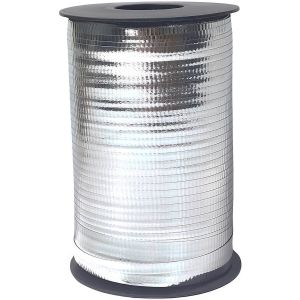 Crimped Curling Ribbon - Metallic Silver