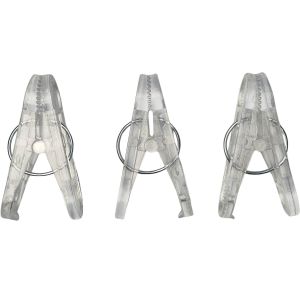 Balloon Clip Weights Clear 30g (25pcs)