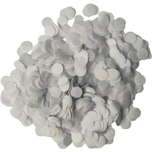 Confetti 200 g - 1cm Paper White