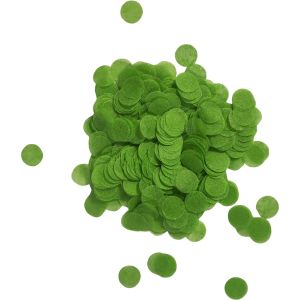 Confetti 20 g - 1cm Paper Green